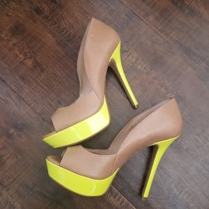 Enzo Angiolini Timga Peep Toe Pumps 8